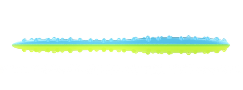 Troutbite Lumpy Leech 70mm Babyblå/Chatreuse 