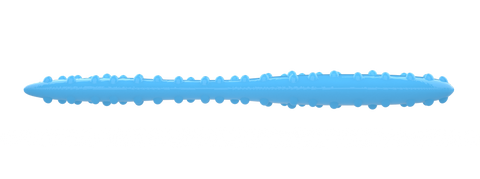 Troutbite Lumpy Leech 70mm Babyblå 