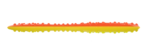 Troutbite Lumpy Leech 70mm Orange/Gul 