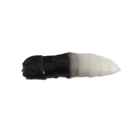 Trout Rocker Grupy 30mm Sort/Hvid