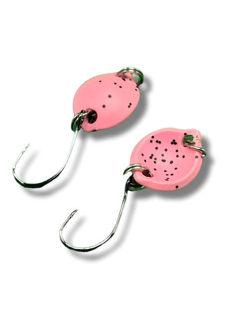 Knöpi 1,8 gramm Rosa Glitzer UV