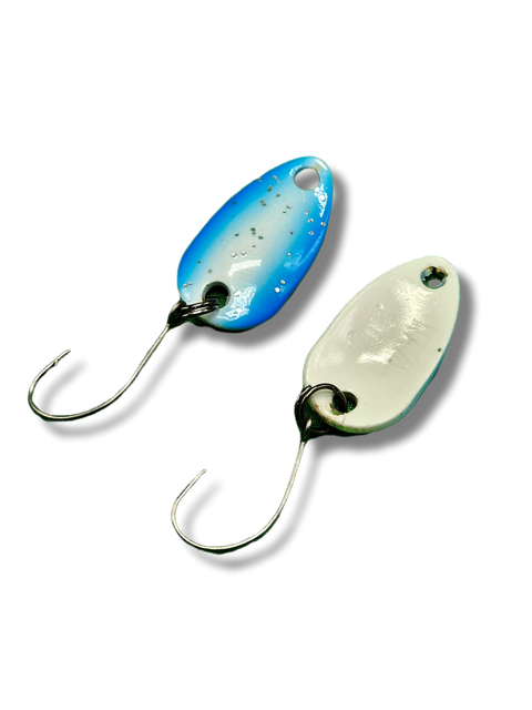 Intra 2 gramm Blau,Weiß Glitzer/ Weiß GLOW