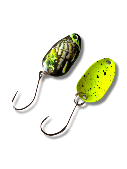 Custom Trout Spoons F**k off 1,9g 