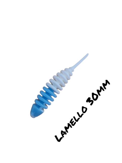 Trout Rocker Lamello 30mm Babyblå/Hvid