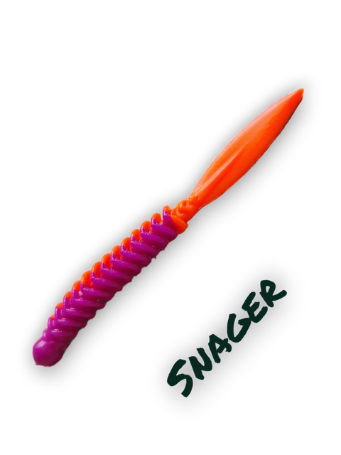 Trout Rocker Snager 65mm Lilla/Orange