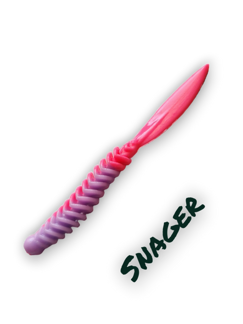 Trout Rocker Snager 65mm Babyblå/BubbleGum