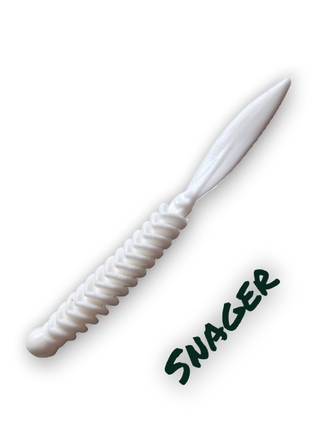 Trout Rocker Snager 65mm Hvid