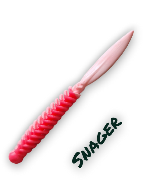 Trout Rocker Snager 65mm Bubblegum/Hvid