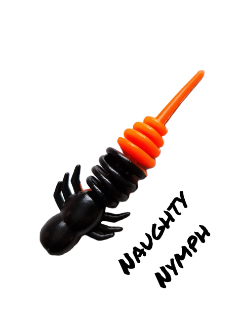 Fræk Nymfe Sort/Orange