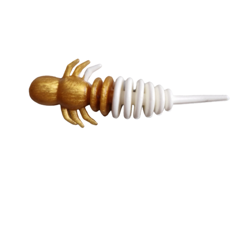 Fræk Nymfe Guld/Hvid