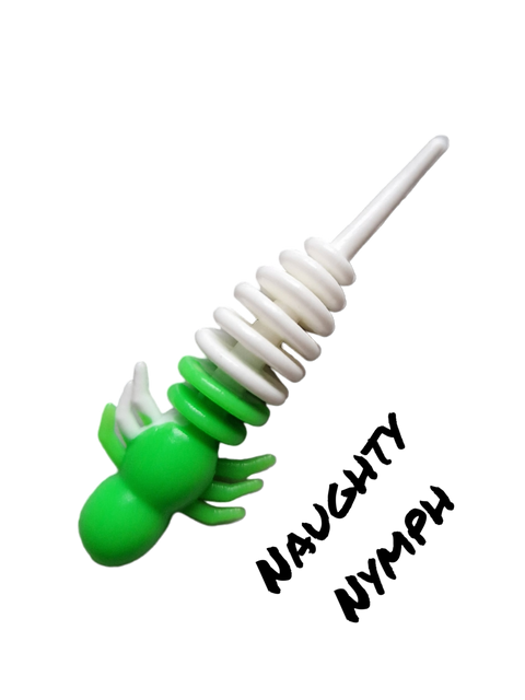 Fræk Nymfe Grøn/Hvid