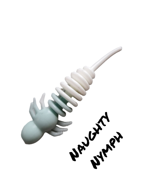 Fræk Nymfe Baby Blå/Hvid