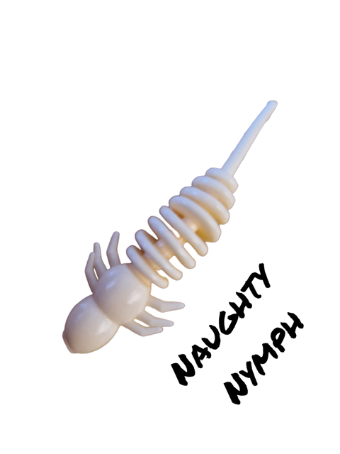 Fræk nymfe bi larve