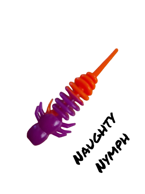 Fræk Nymfe Lilla/Orange