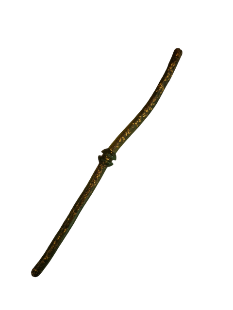 Trout Rocker Noodle 90mm Motorolie Grøn med Glitter Fishingman Dennis Edition