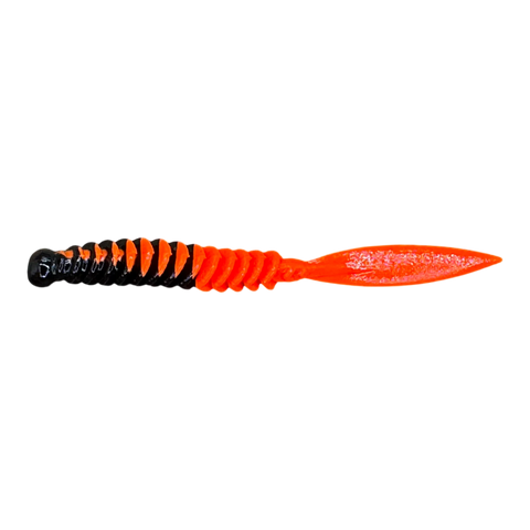 Trout Rocker Snager 65mm Sort/Orange Fluorescerende