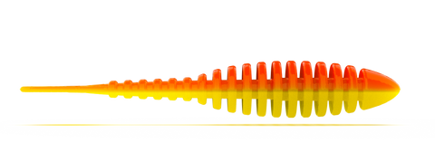 Troutbite Lucky Leech 65mm Gul/Orange