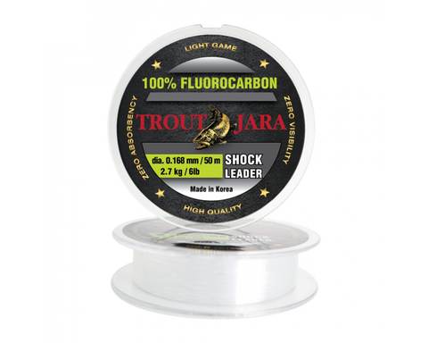 Trout Jara Shock Leader Fluorocarbon 