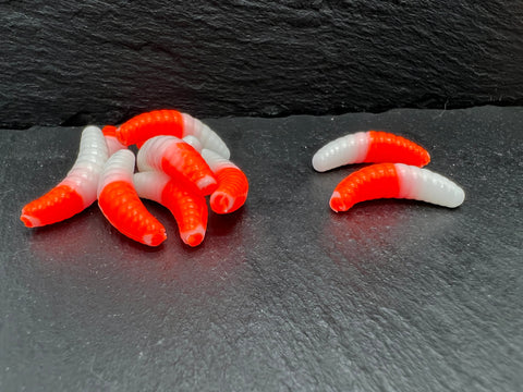 Lille banan 25mm orange/hvid 