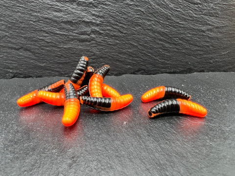 Lille banan 25mm sort/orange 