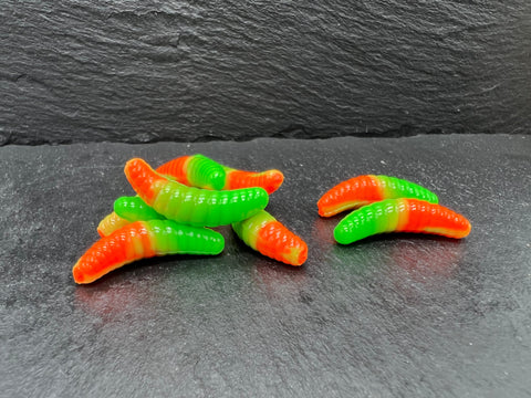 Lille banan 25mm orange/grøn 