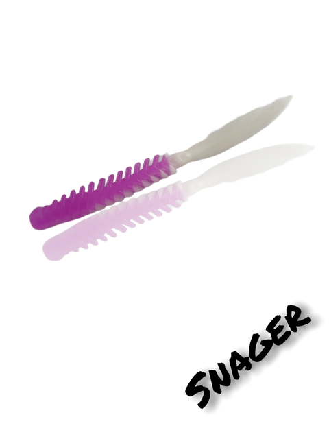 Trout Rocker Snager 65mm Lilla/Hvid