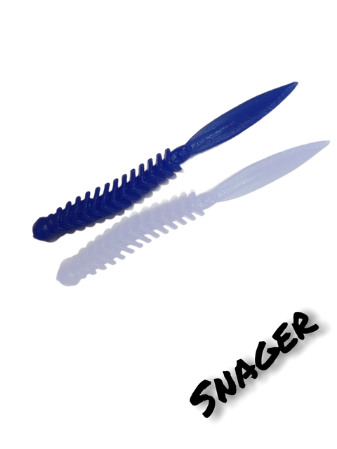 Trout Rocker Snager 65mm Blå