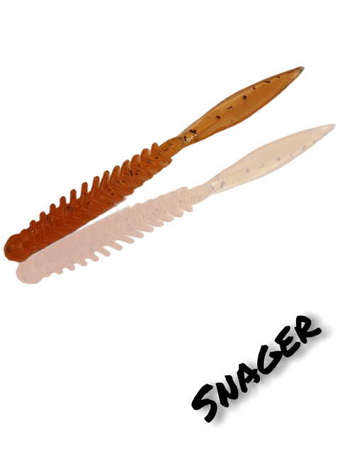 Trout Rocker Snager Amber med indeslutninger