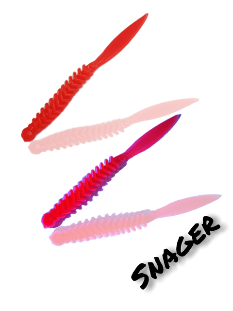 Trout Rocker Snager Rød Fluorescerende