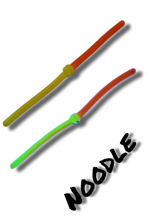 Trout Rocker Noodle 90mm Gul/Orange Fluorescerende