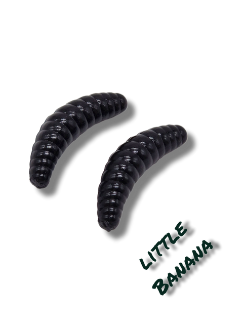 lille banan 25mm sort