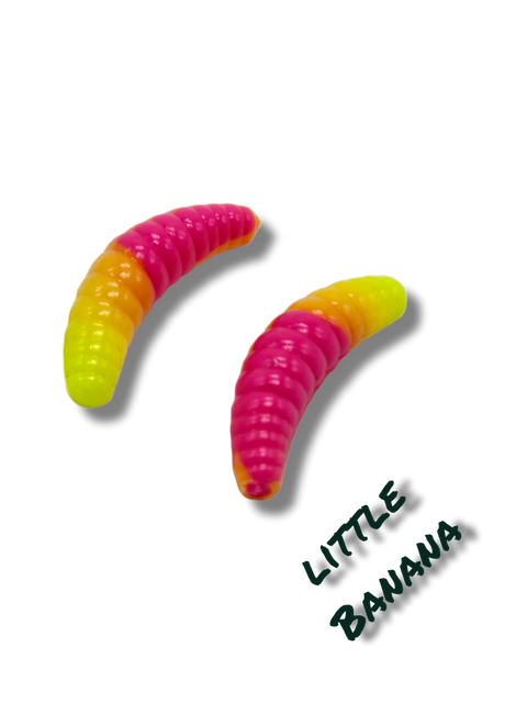 Little Banana 25mm BubbleGum/Gul Fluorescerende