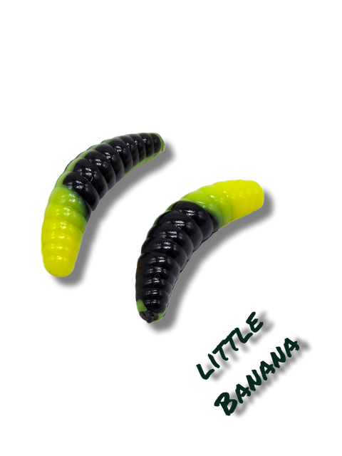 Little Banana 25mm Sort/Gul Fluorescerende