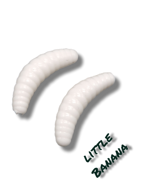 lille banan 25mm hvid