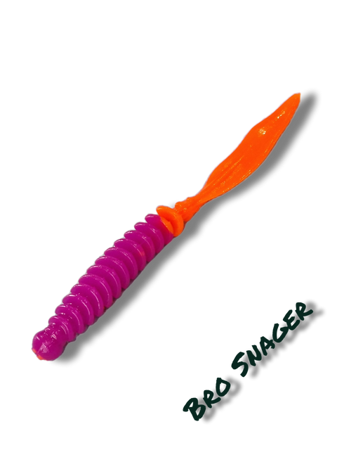 Trout Rocker Bro Snager Fishingman Dennis Edition 75mm Lilla/Orange