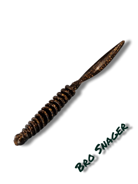 Trout Rocker Bro Snager Fishingman Dennis Edition 75mm Sort/Guld Glitter