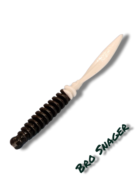 Trout Rocker Bro Snager 75mm Sort/Hvid