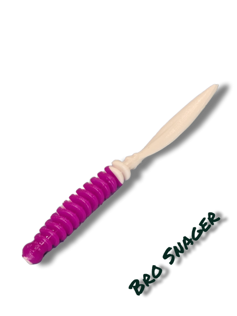 Trout Rocker Bro Snager 75mm Lilla/Hvid