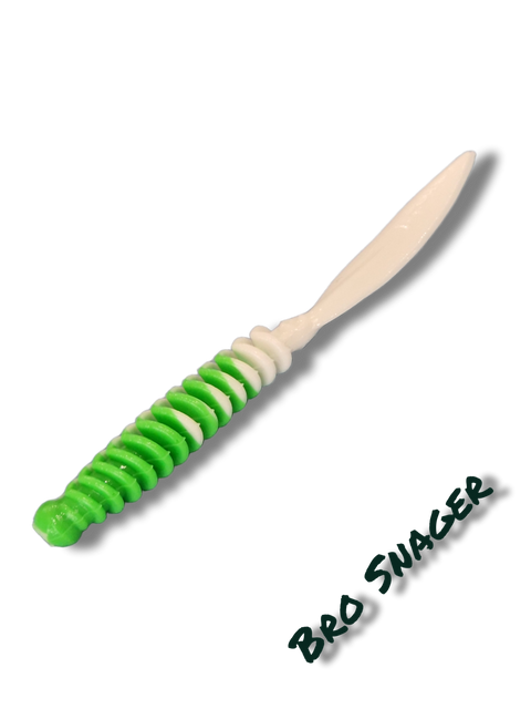 Trout Rocker Bro Snager 75mm Grøn/Hvid