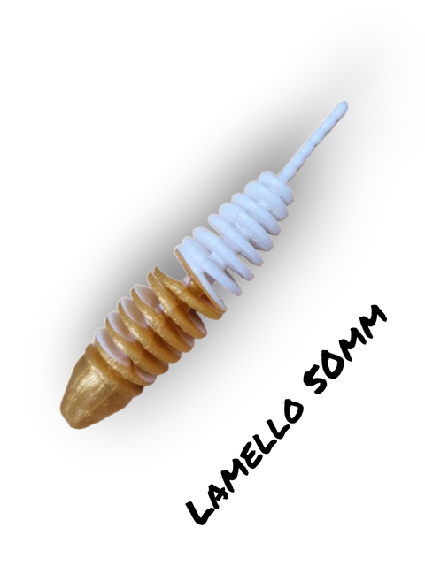 Trout Rocker Lamello 50mm Guld/Hvid