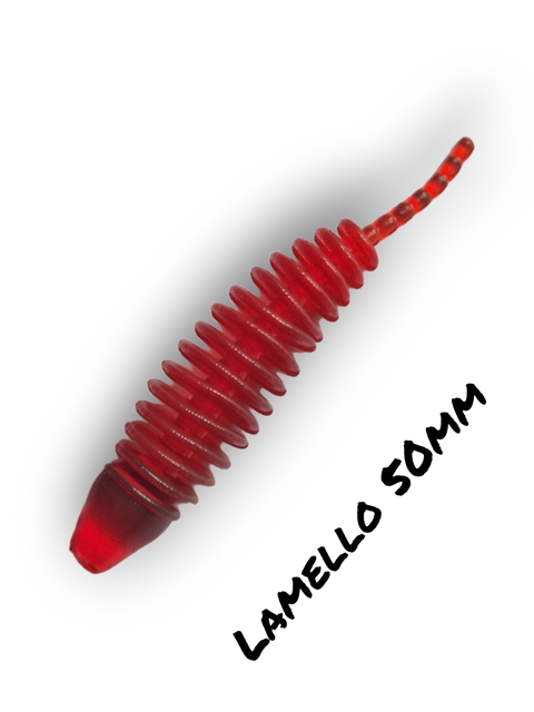 Trout Rocker Lamello 50mm Motorolie Rød