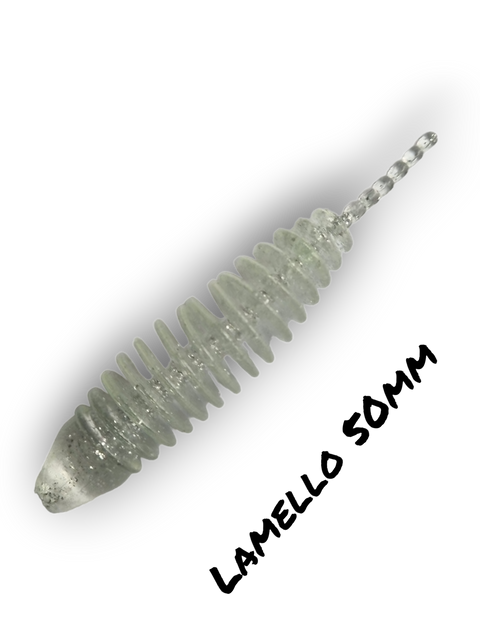 Trout Rocker Lamello 50mm sølvglitter