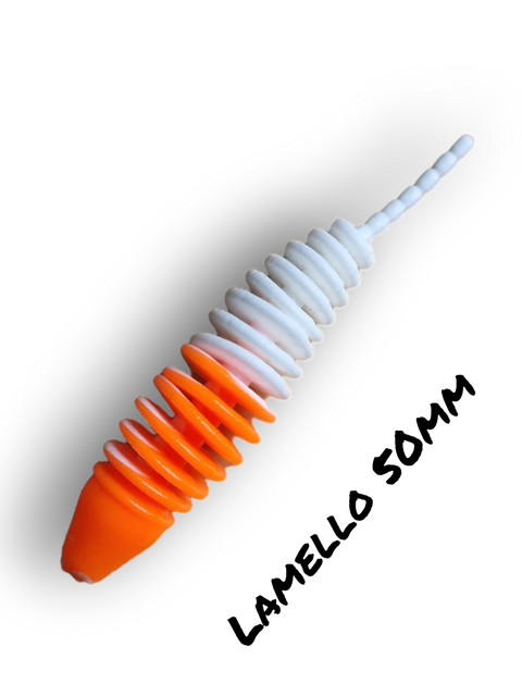 Trout Rocker Lamello 50mm Mix Orange/Hvid