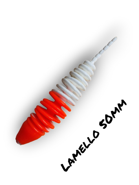 Trout Rocker Lamello 50mm Mix Rød/Hvid