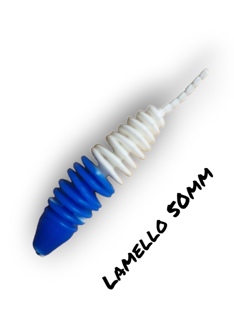 Trout Rocker Lamello 50mm Mix Blå/Hvid