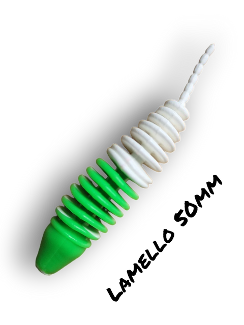 Trout Rocker Lamello 50mm Mix Grøn/Hvid