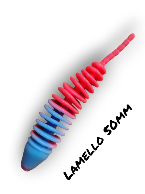 Trout Rocker Lamello 50mm mix babyblå/bubblegum