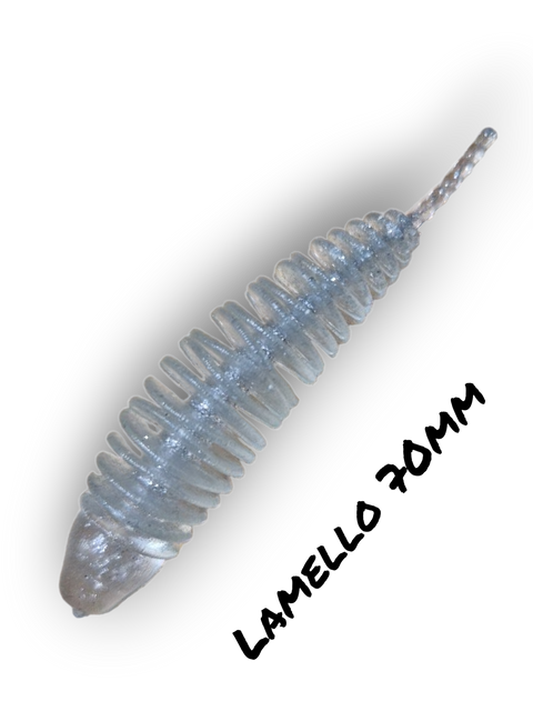 Trout Rocker Lamello 70mm Sølvglitter