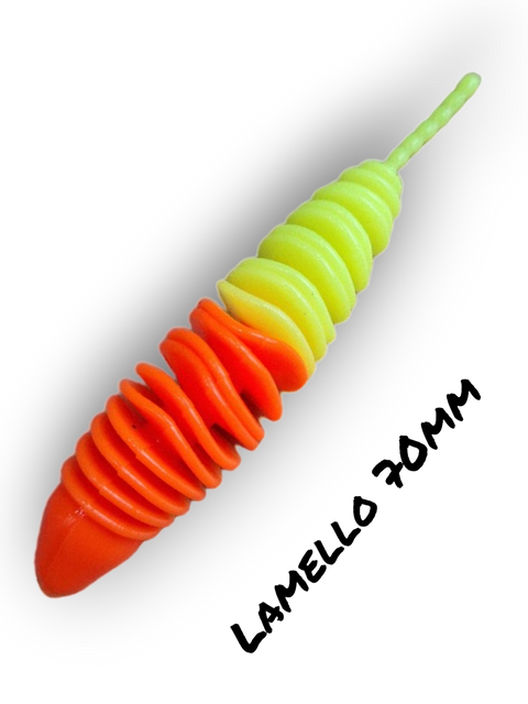 Trout Rocker Lamello 70mm Mix Orange/Gul