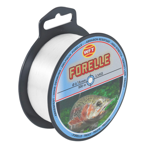 WFT Målfisk Ørred 0,18 mm 2,9 kg 500 m